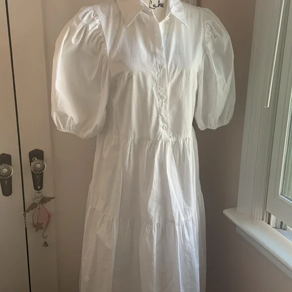 Amadi Cordelia cotton poplin dress - Picture 4 of 10